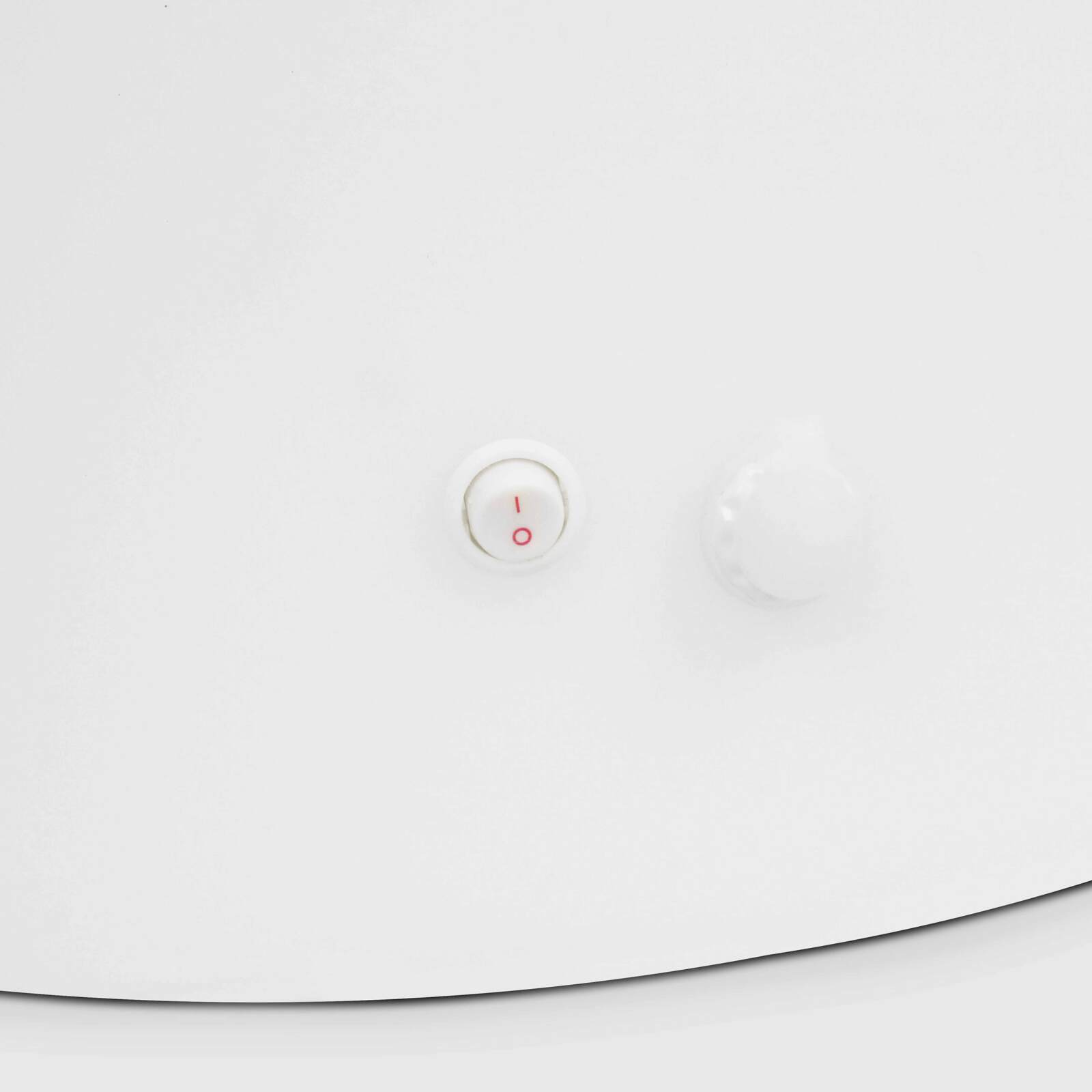 Mesa de centro redonda con luz LED (ø81 x 21 cm)