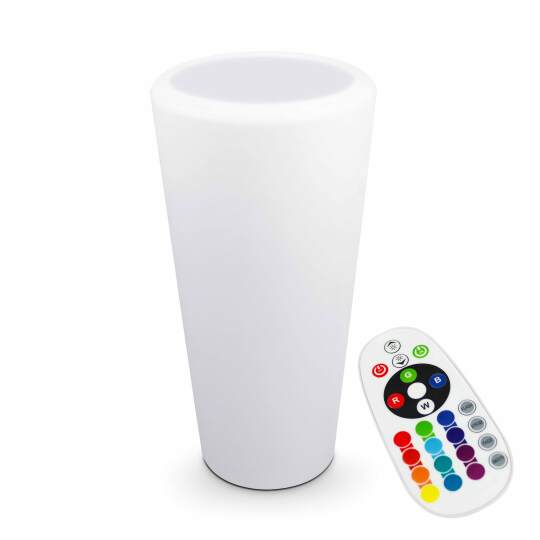 Maceta luminosa LED (ø40 x 89 cm)