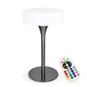 Mesa alta luminosa LED recargable (⌀60cm x 106)