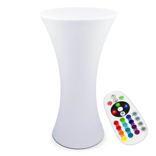 Mesa alta LED inalámbrica (⌀58cm)