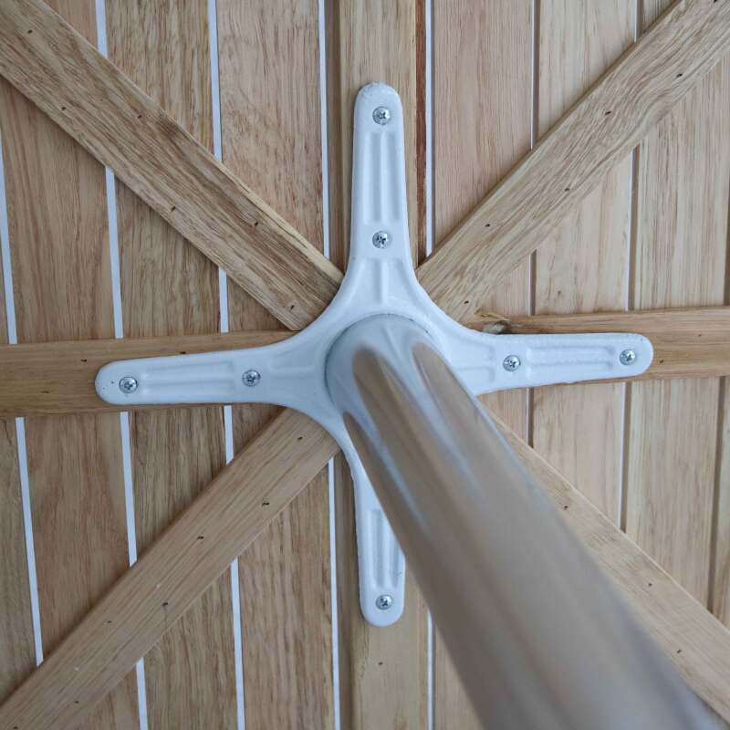 Pie de aluminio para mesa