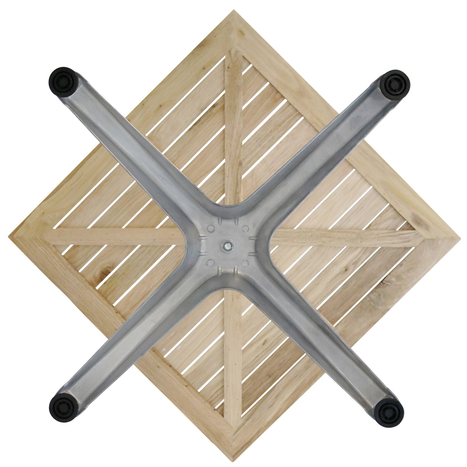 Pie de aluminio para mesa