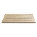 Plato cuadrado de madera para mesa de terraza de 70 x 70 cm