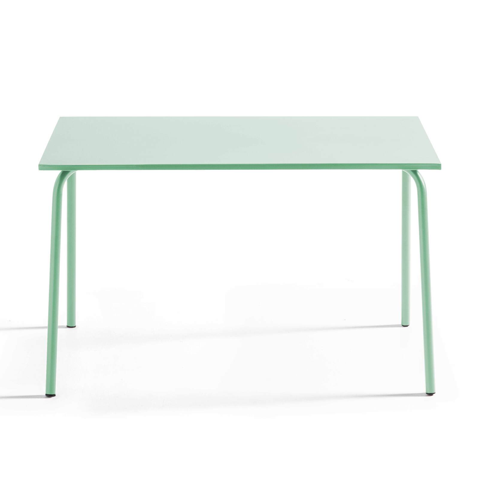 Mesa de jardín (120 x 70 x 72 cm) de acero termolacado