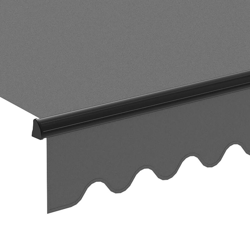 Toldo de campaña motorizada con caja semi-integral de 3 x 4 m