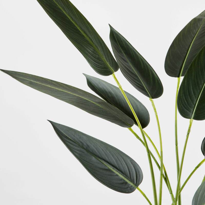Strelitzia artificial en maceta altura 90 cm
