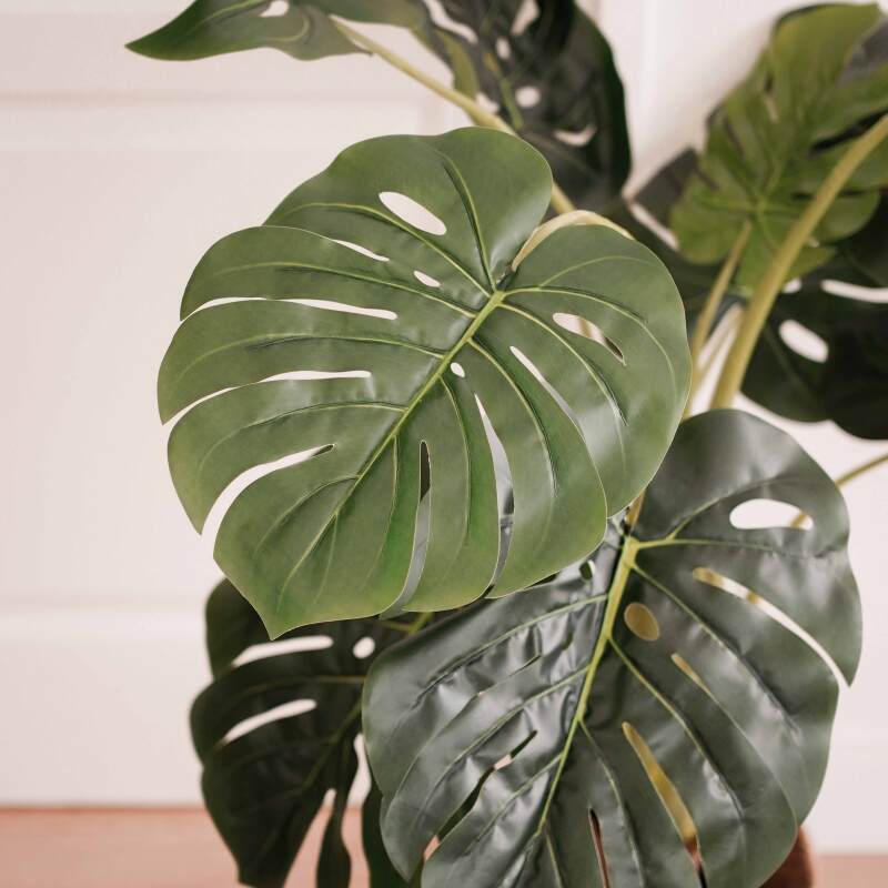 Monstera Deliciosa artificial en maceta altura 90 cm (2/7)