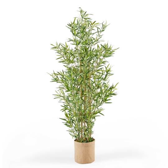 Bambú artificial en maceta altura 170 cm