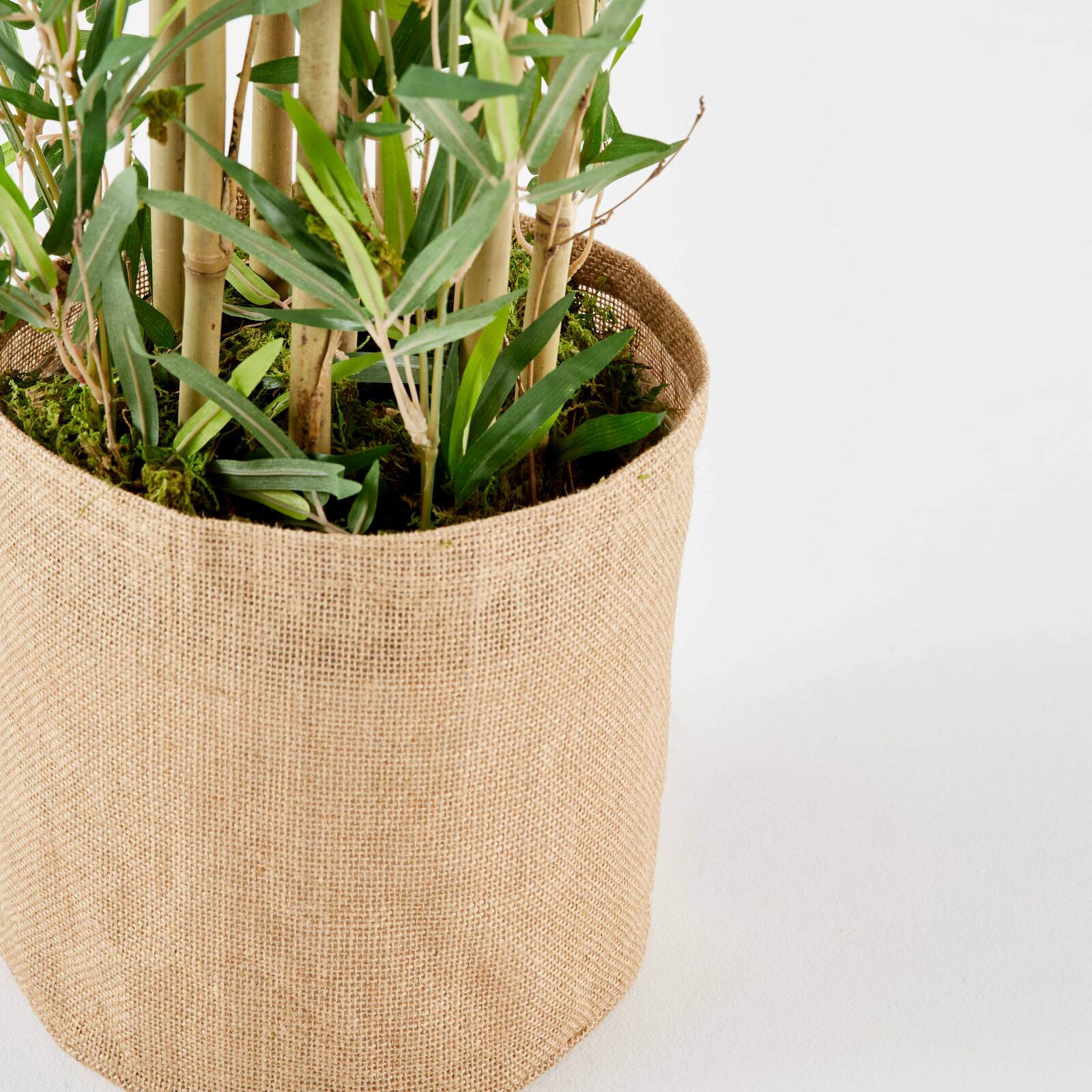 Bambú artificial en maceta altura 170 cm