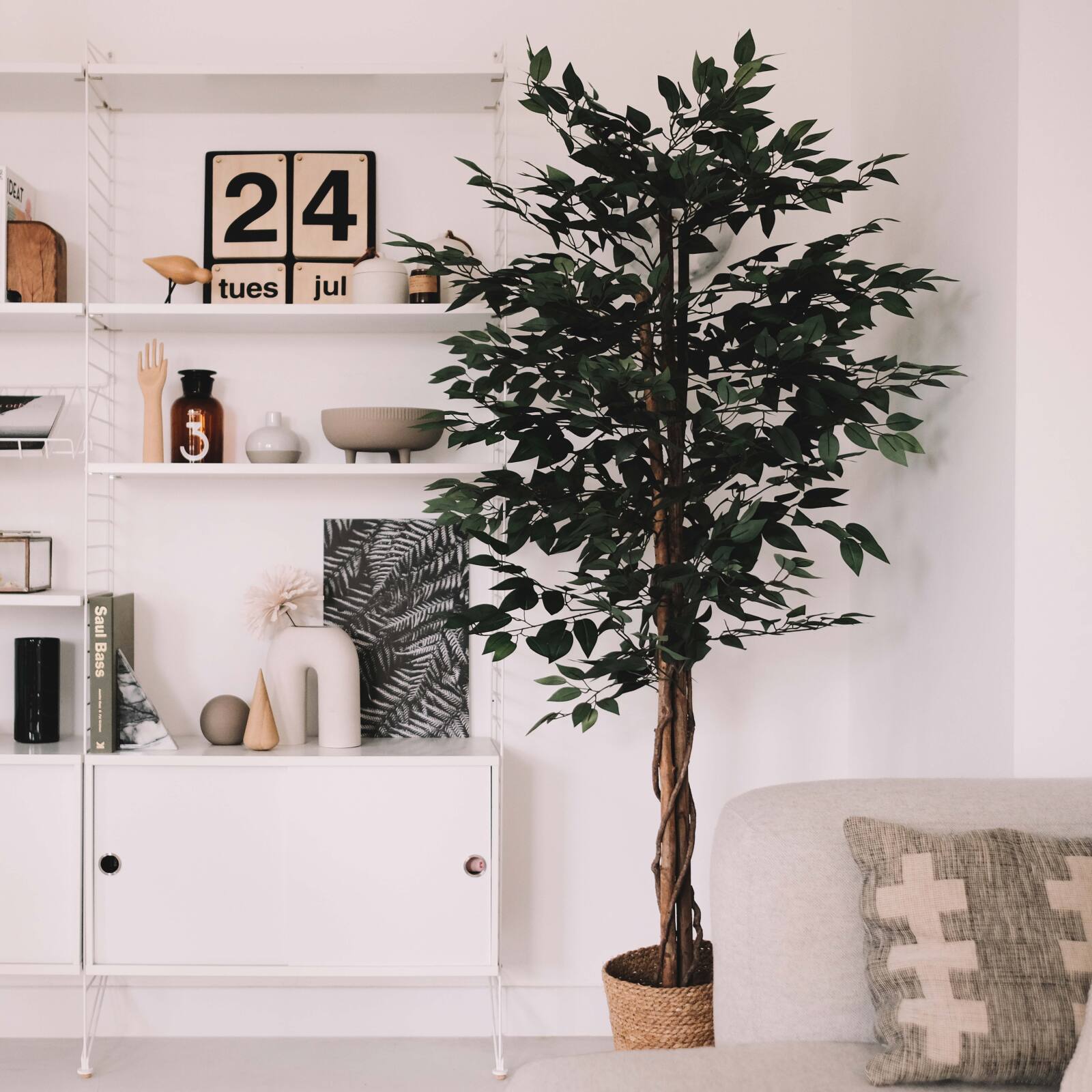 Ficus artificial en maceta altura 180 cm