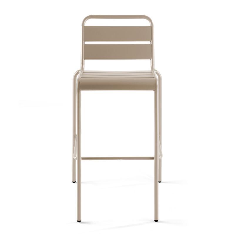 Silla alta de metal estilo industrial (5/6)