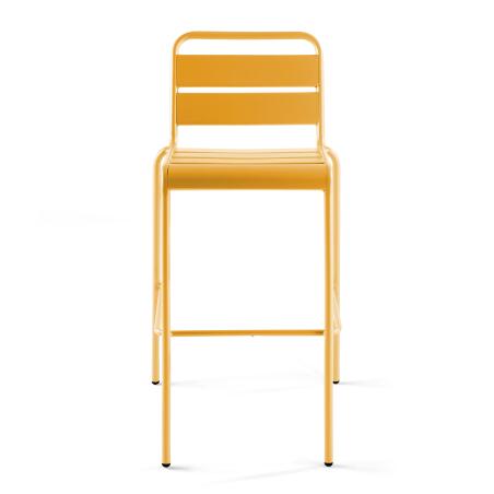 Silla alta de metal estilo industrial (5/6)