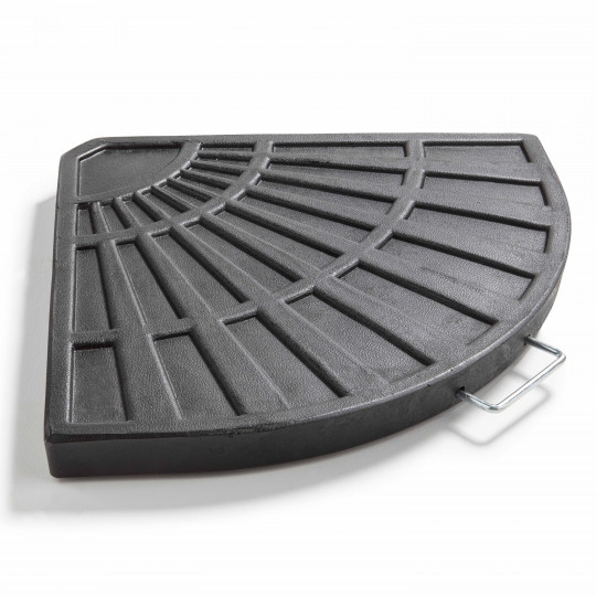 Losa lastrada para sombrilla colgante