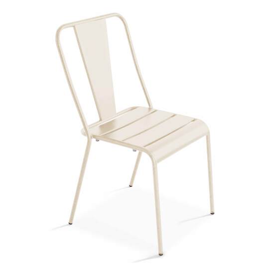 Silla bistró de metal | Oviala