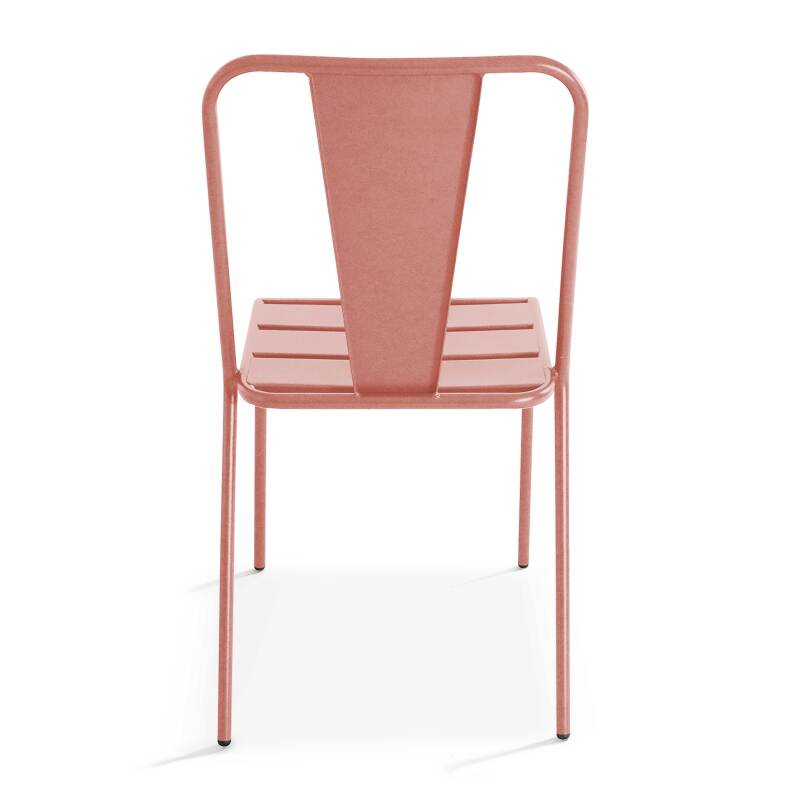 Silla de metal de bistró (2/4)