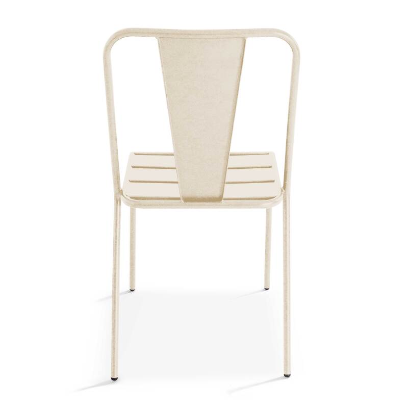 Silla de metal de bistró (2/4)