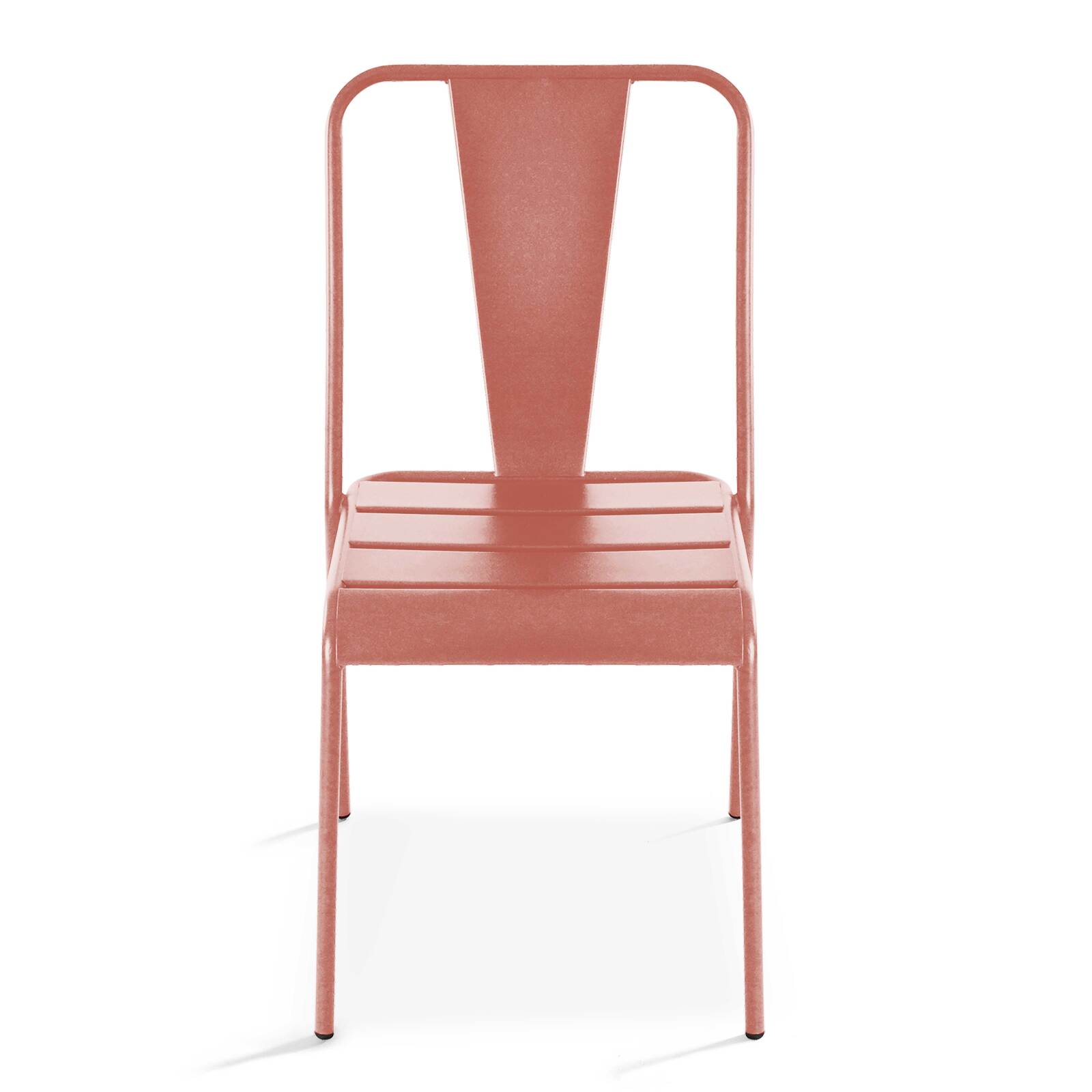 Silla de metal de bistró
