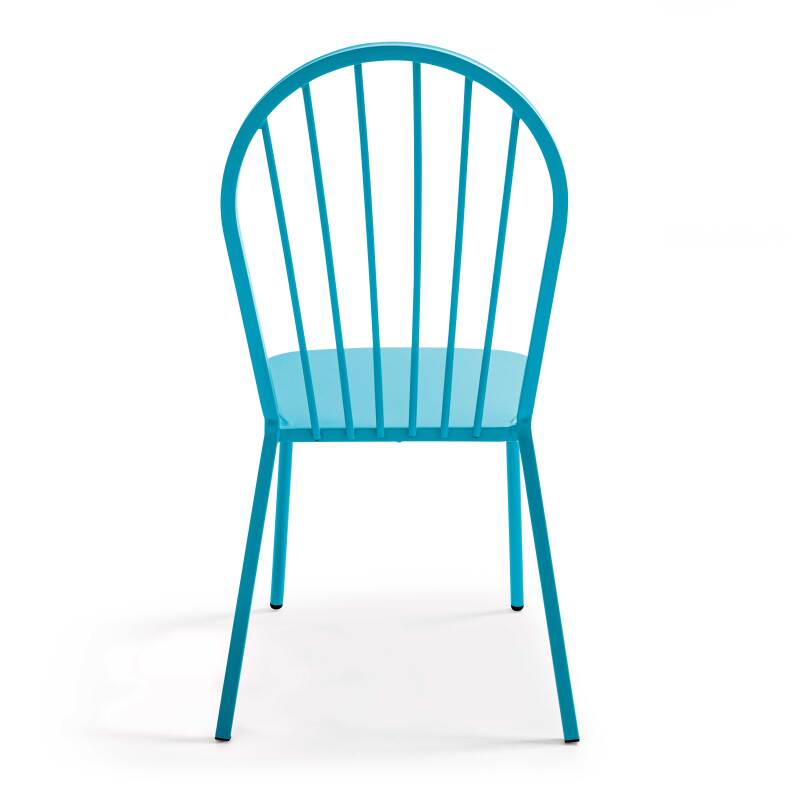 Silla de metal perforada (2/4)