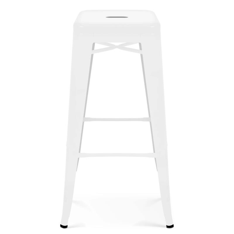 Lote de 4 taburetes de bar mate (2/3)