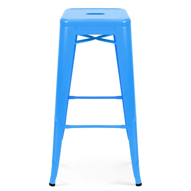 Lote de 4 taburetes de bar mate (2/3)