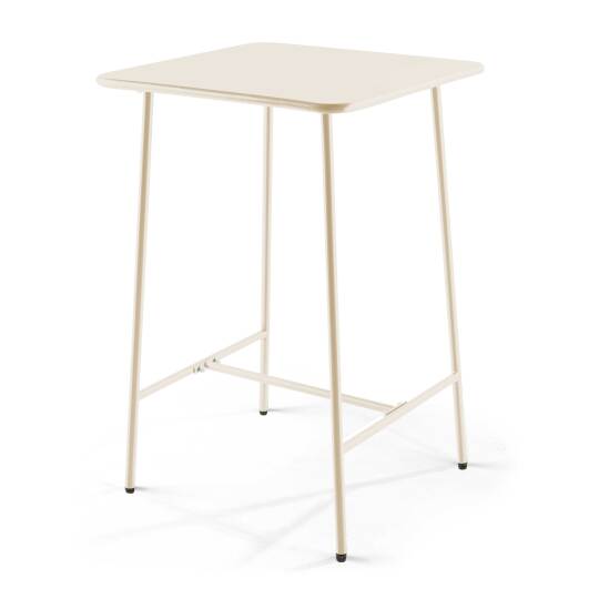 Mesa alta de bar cuadrada (70 x 70 x 105 cm)
