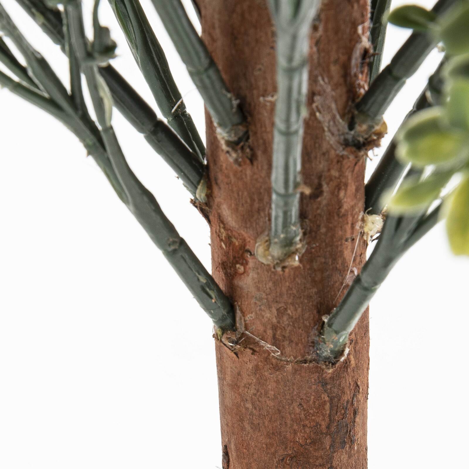 Buis en tronco artificial en maceta, altura 110 cm