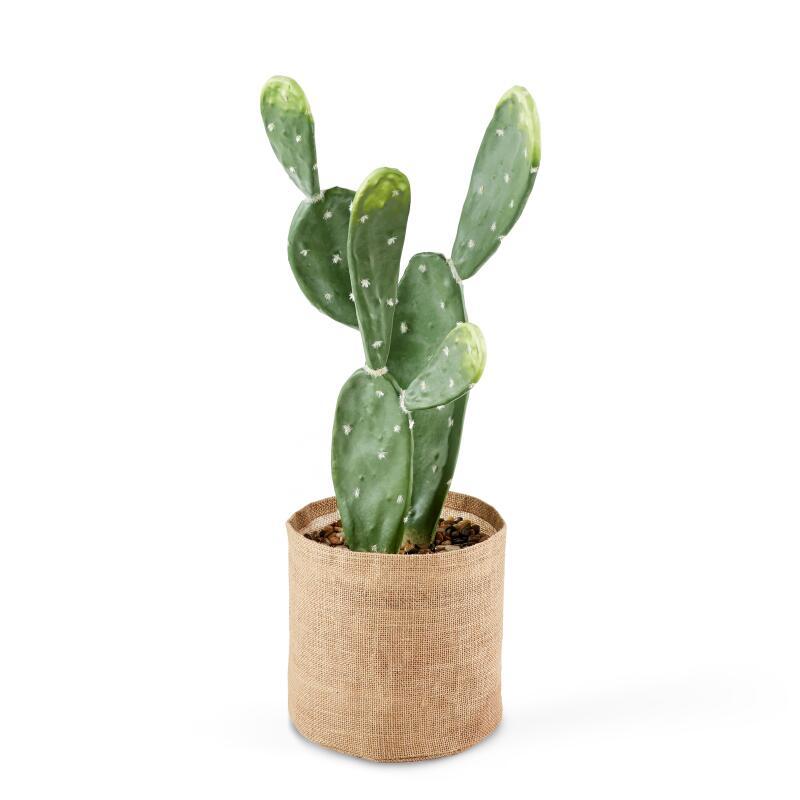 Cactus artificial en maceta altura 60 cm