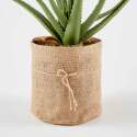 Aloe vera artificial en maceta altura 43 cm