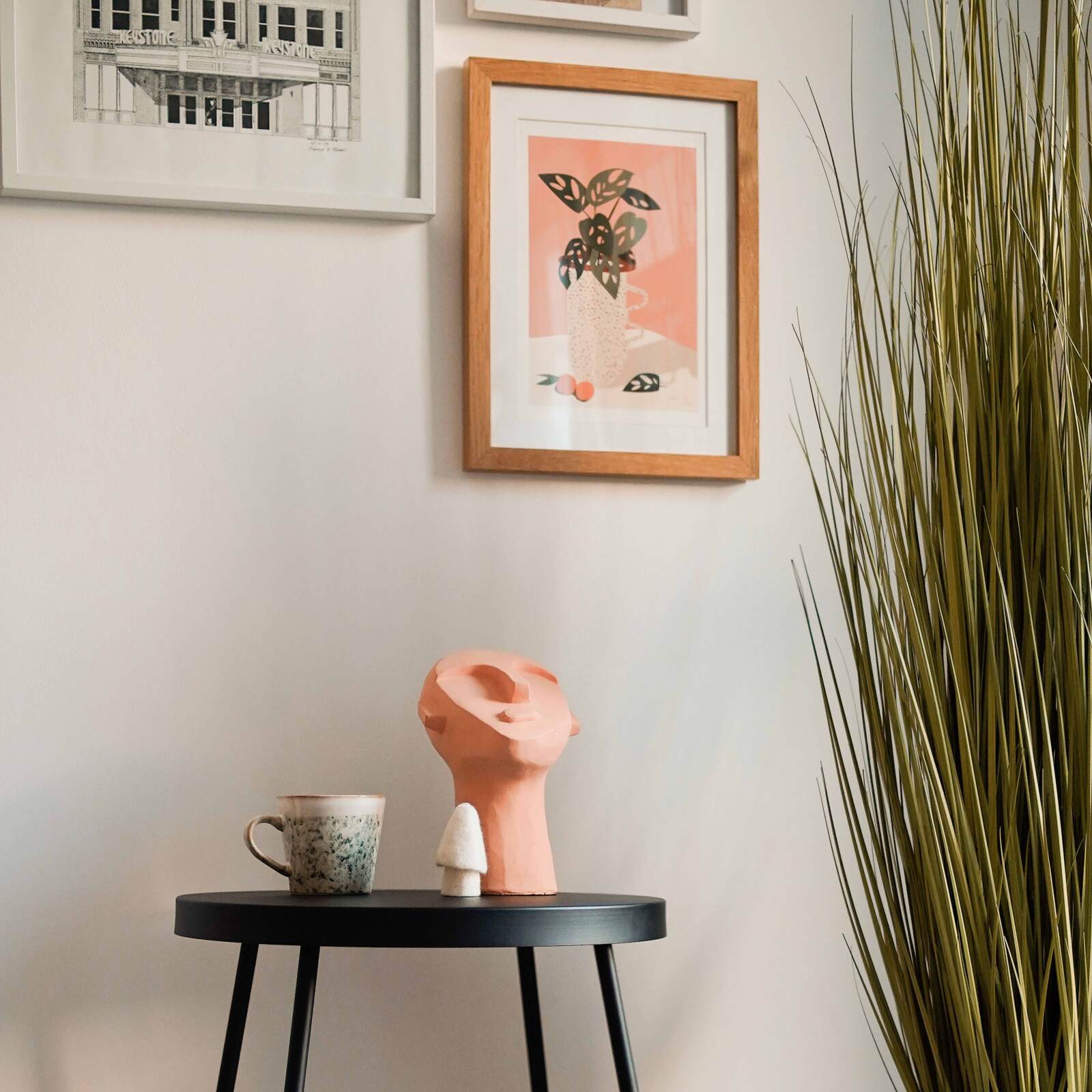 Juncus artificial en maceta altura 95 cm