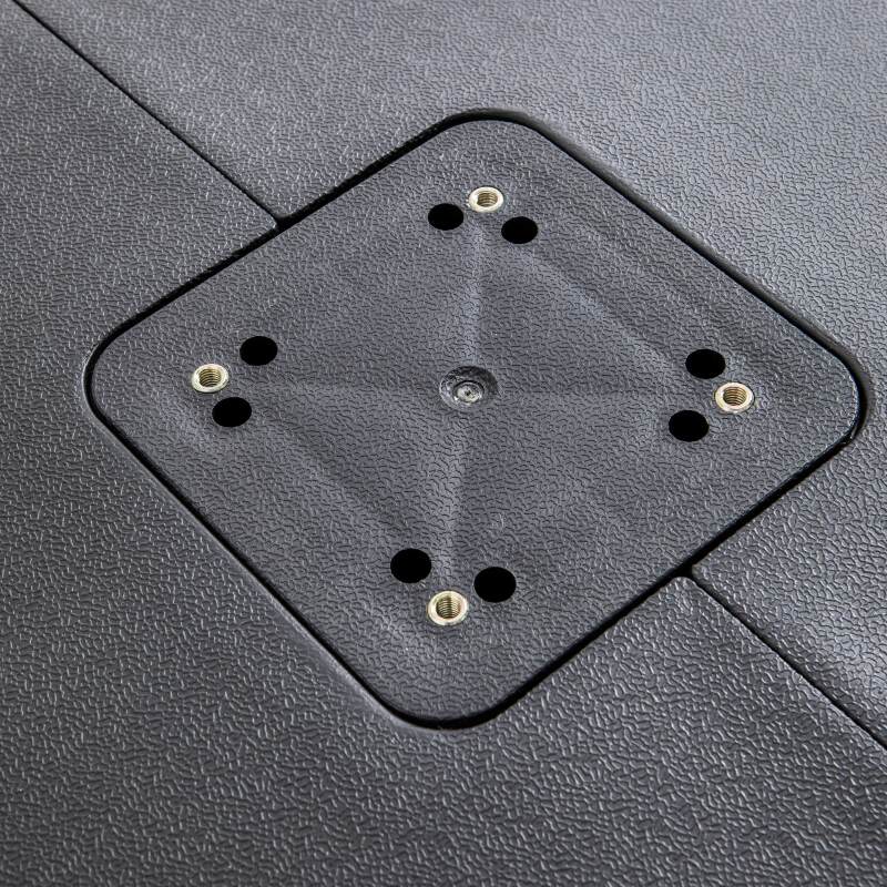 Losa de sombrilla lastrada de 100L sobre ruedas (6/7)