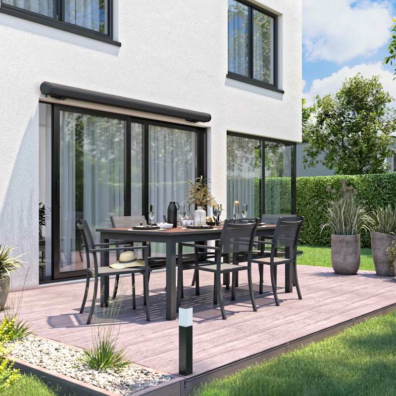 Toldo de 2,50 x 2 m con caja integrada