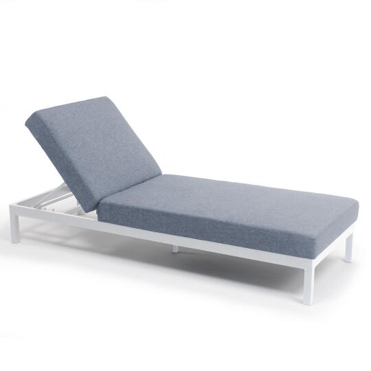 Baño de sol con cojín, reclinable en 5 posiciones