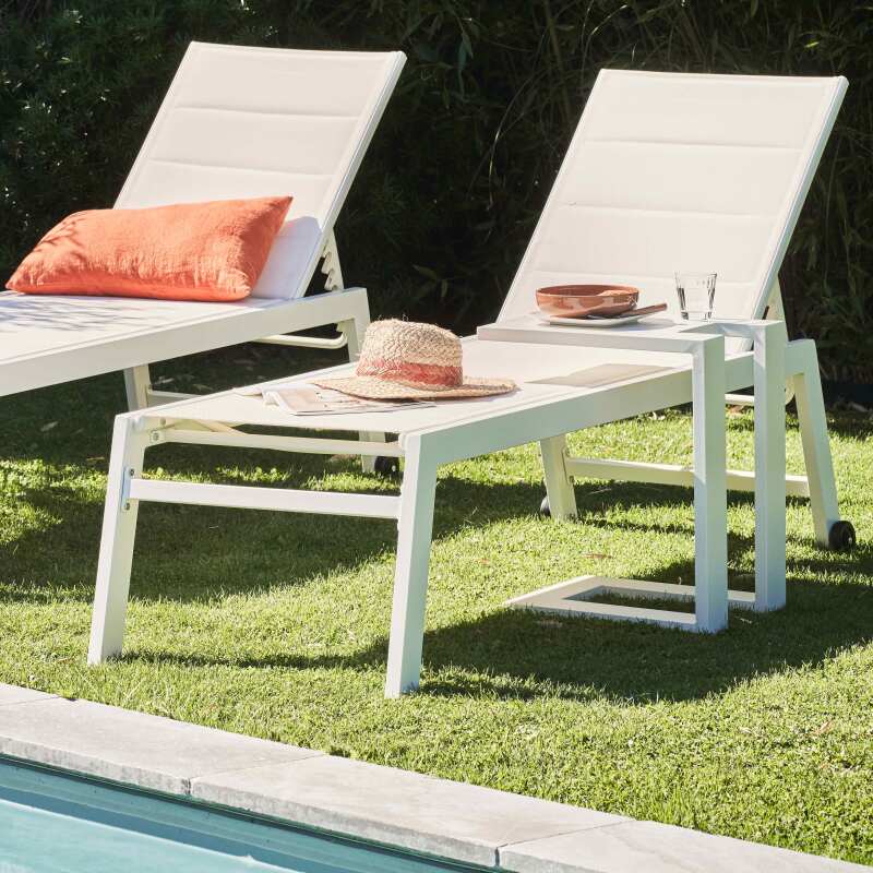 Tableta para tomar el sol en aluminio