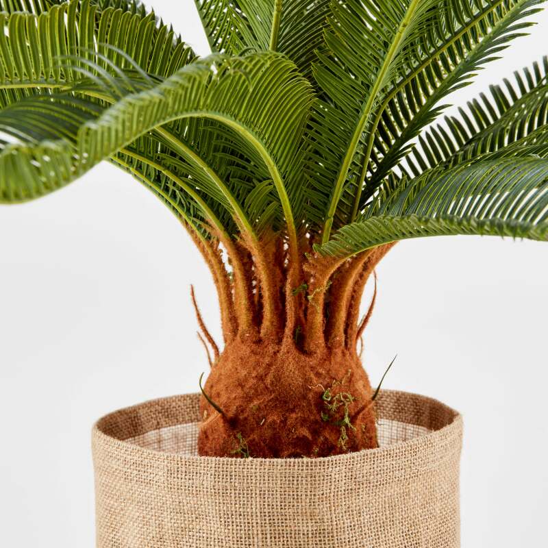 Cycas artificial en maceta altura 65 cm (2/5)