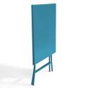 Mesa de jardín cuadrada plegable (70 x 70 cm)