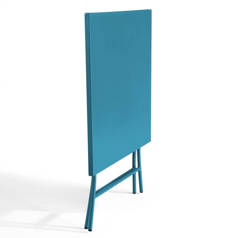Mesa de jardín cuadrada plegable (70 x 70 cm) (2/4)