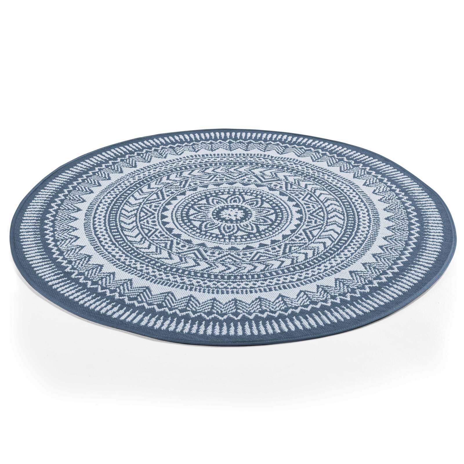 Alfombra redondo para exteriores con diseños de polipropileno