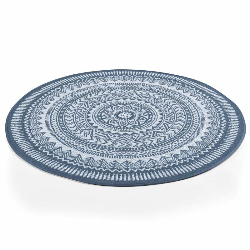 Alfombra redondo para exteriores con diseños de polipropileno