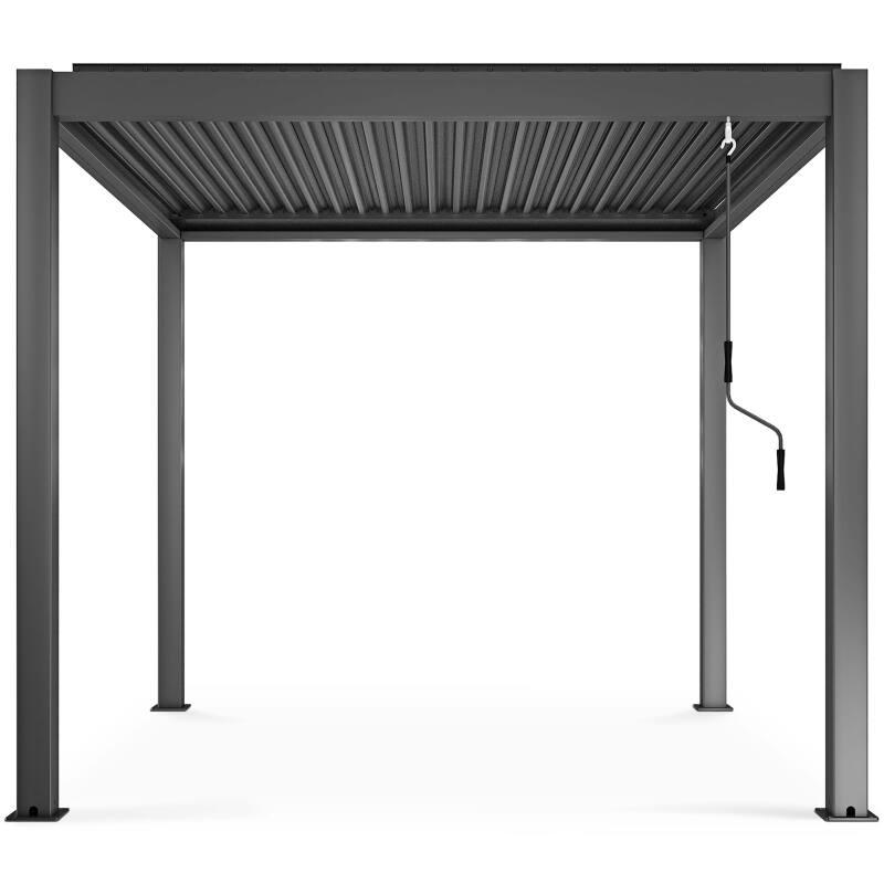 Pérgola bioclimática autoportante de aluminio (3/6)