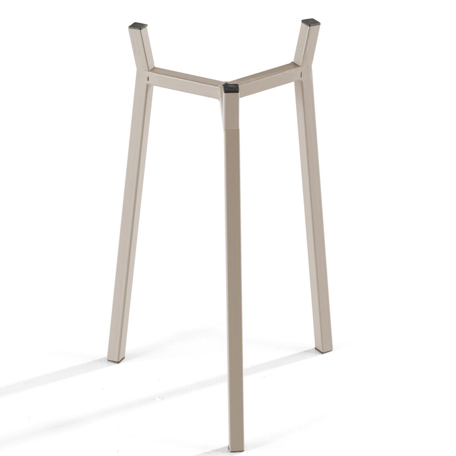 Lote de 2 macetas con soporte de metal