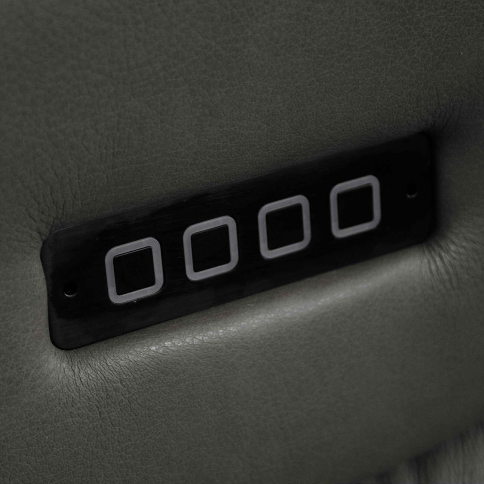 Sillón de relajación eléctrico de cuero