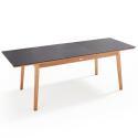 Mesa de jardín rectangular extensible de madera de eucalipto FSC®