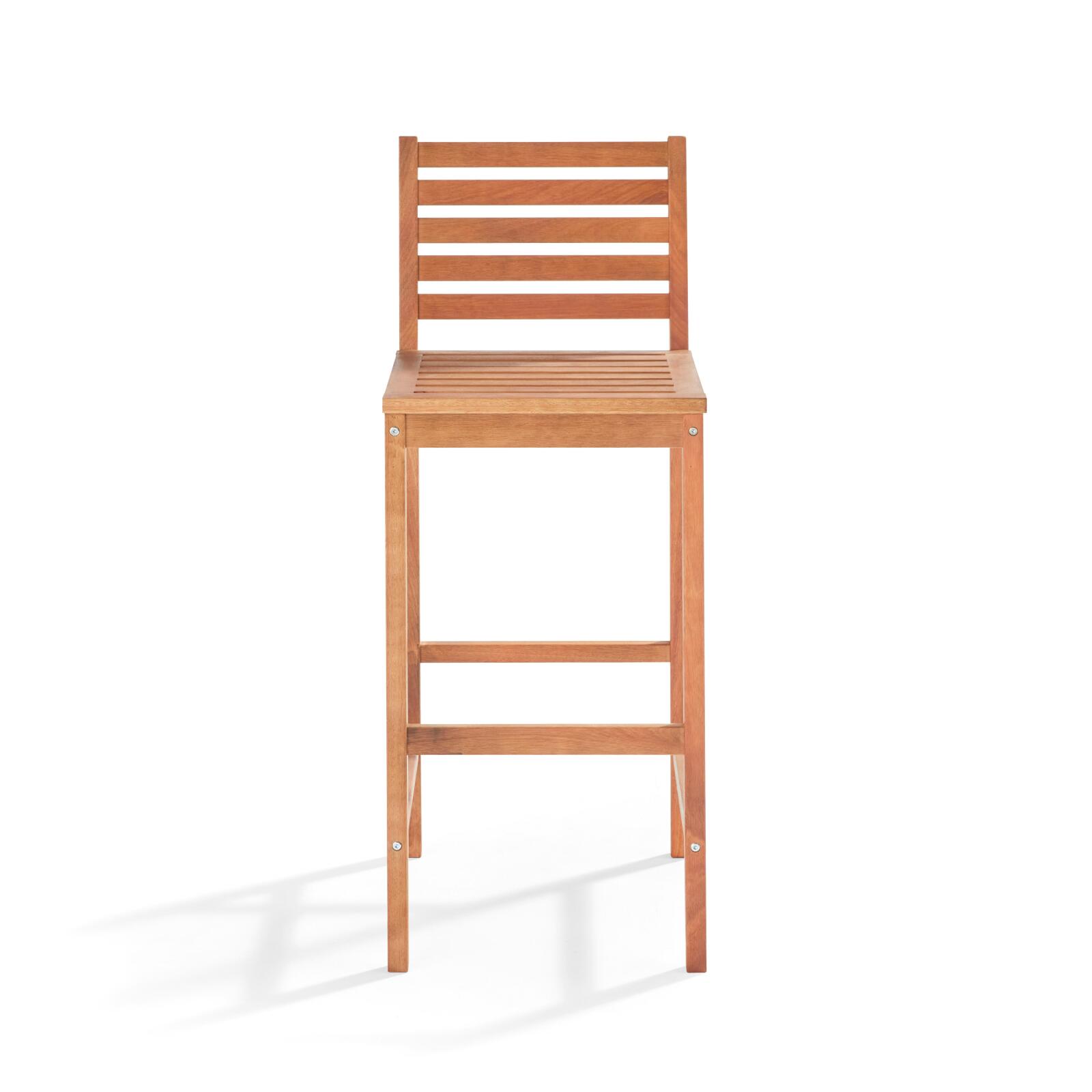 Silla alta de madera de eucalipto FSC® Silla alta de madera de eucalipto FSC®