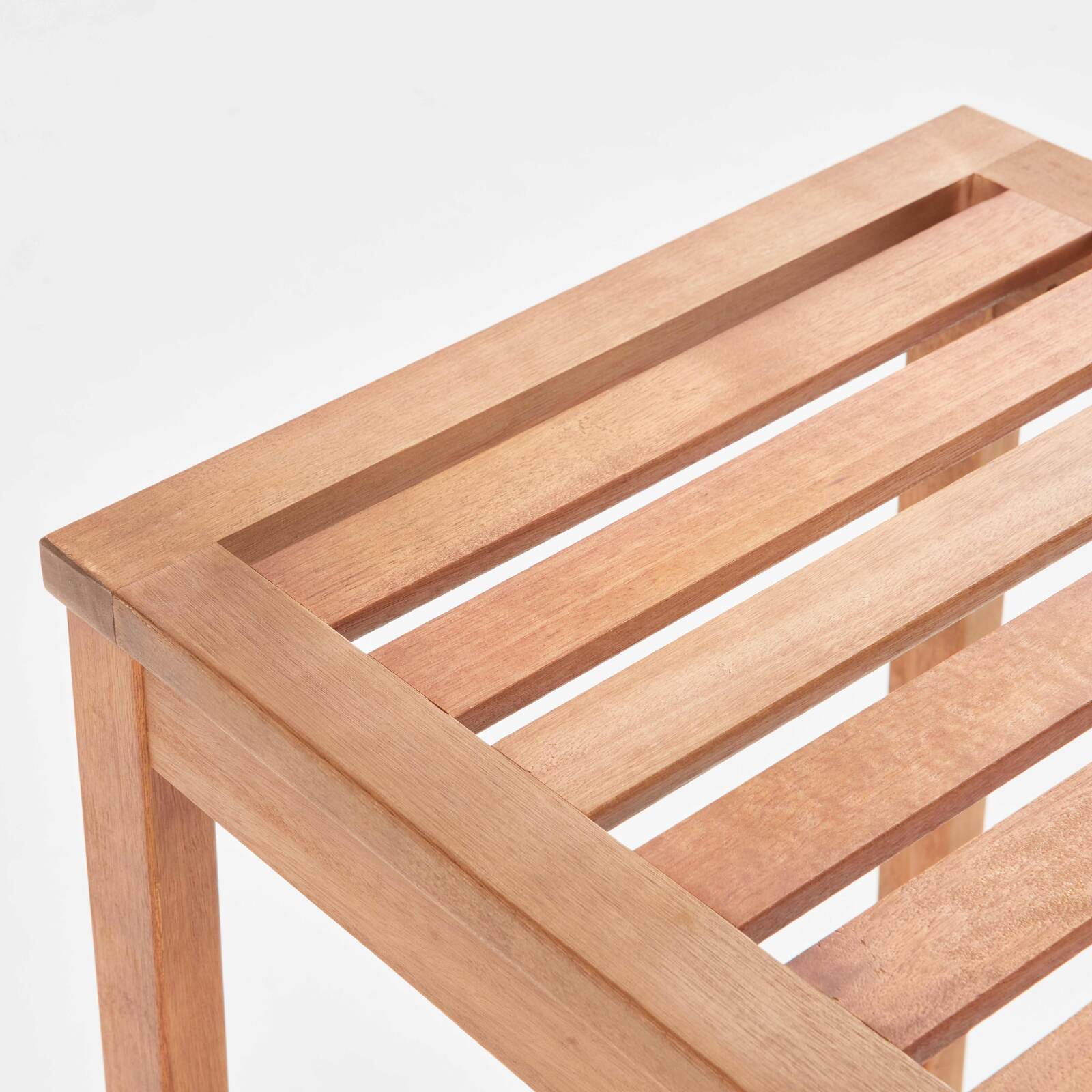 Silla alta de madera de eucalipto FSC® Silla alta de madera de eucalipto FSC®