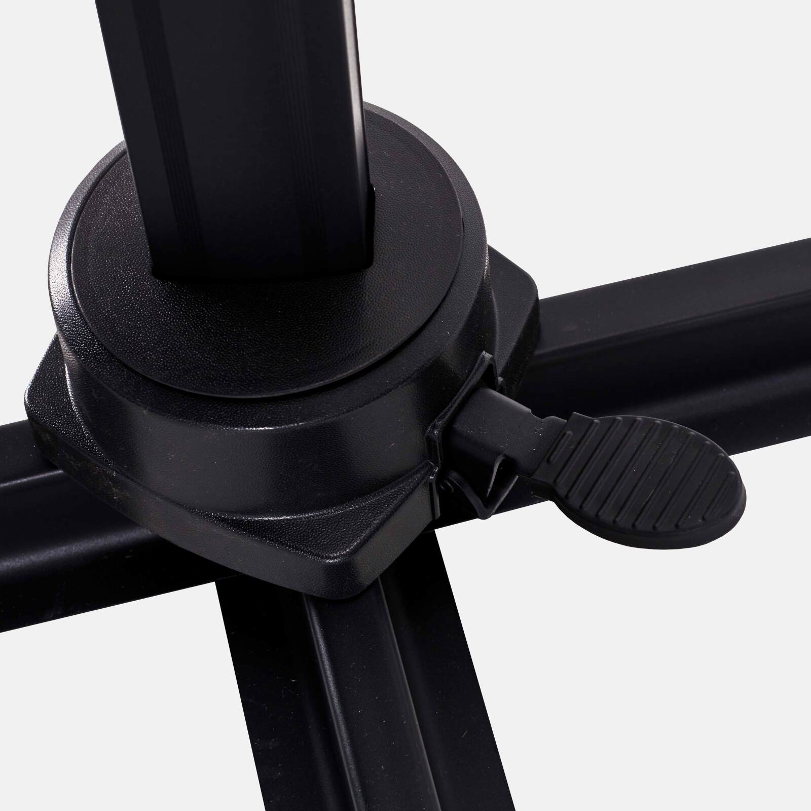 Conjunto de sombrilla desplazada (4 x 3m) + 4 losas para rellenar y estabilizar