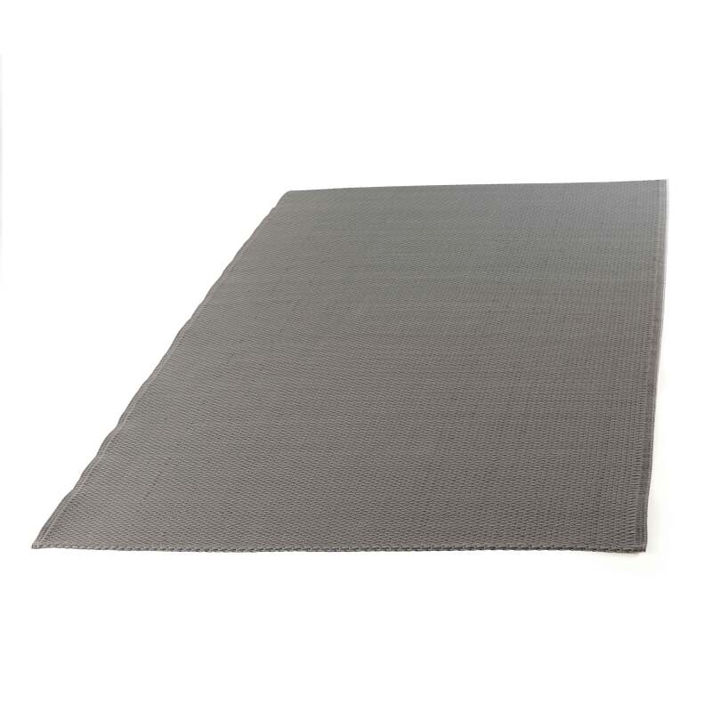 Alfombra rectangular de doble cara para exteriores, tejido en polipropileno