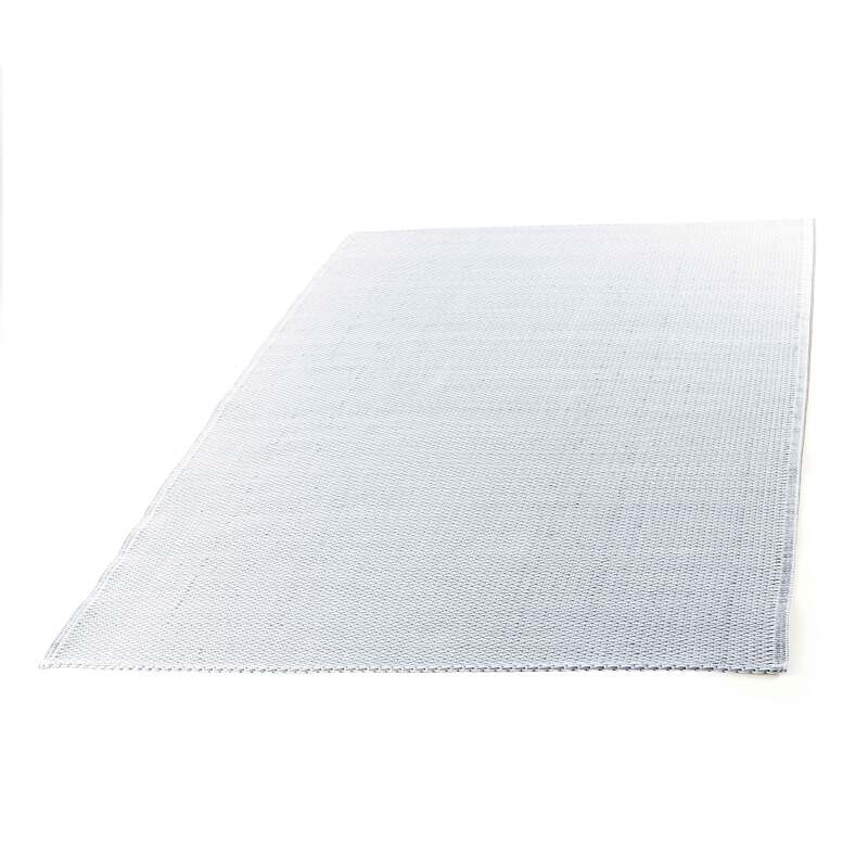 Alfombra rectangular de doble cara para exteriores, tejido en polipropileno