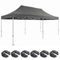 Carpa plegable de 3x6m, 300g/m², 40mm + 6 pesos de contrapeso