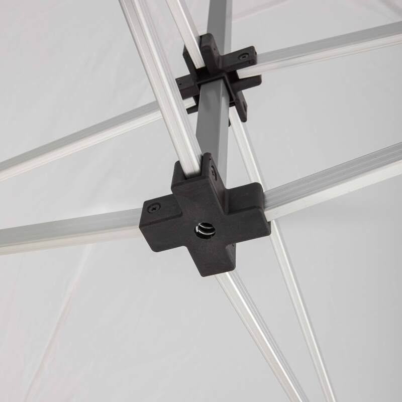 Carpa plegable de 4x4m con tela de 300g/m² y estructura de 40mm + 4 pesos de contrapeso (2/5)