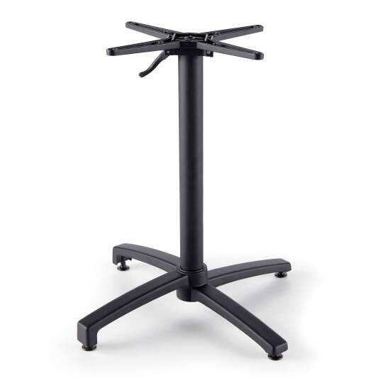 Pie de mesa con sistema inclinable de 72 cm en aluminio